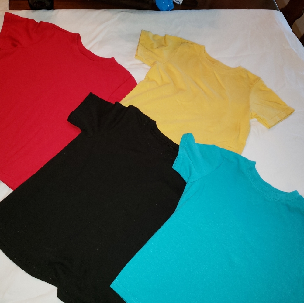 Four Garanimals 4T short sleeve shirts